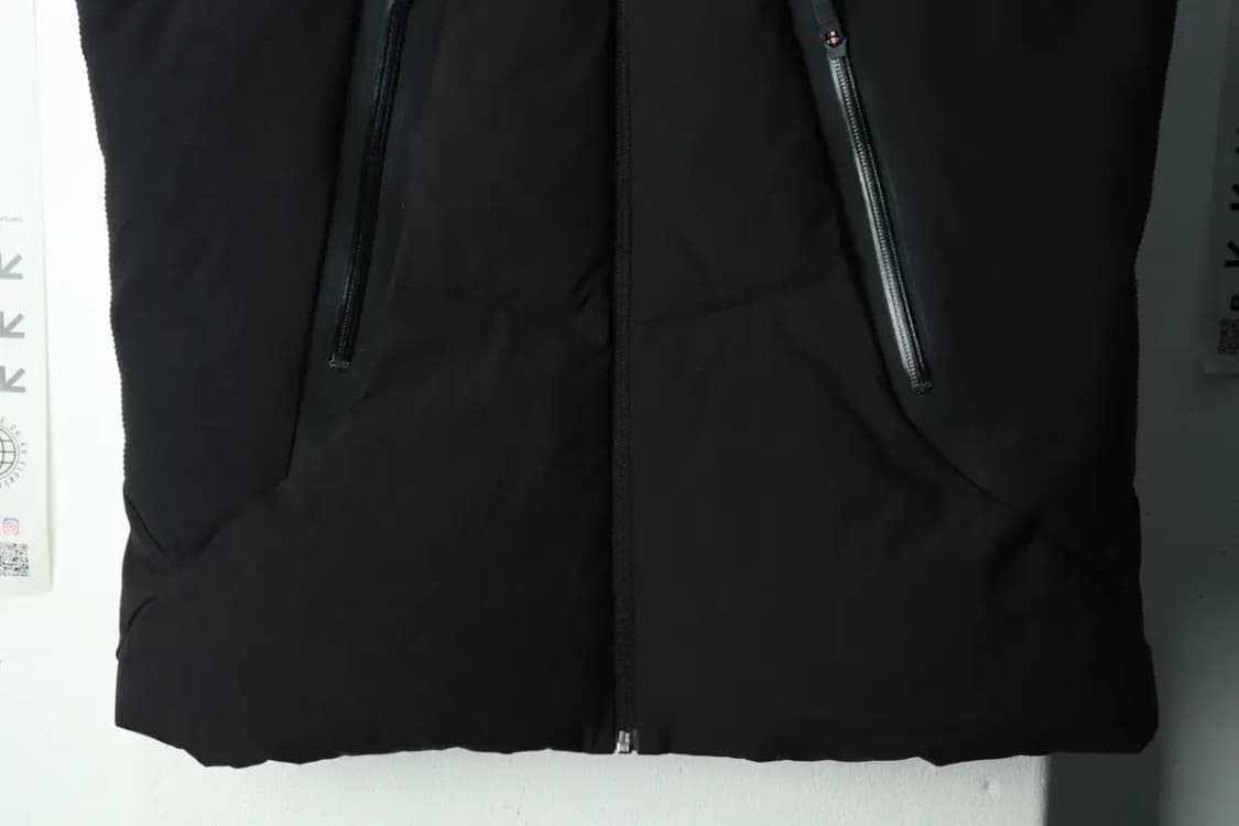 (M) 데상트 패딩 점퍼자켓 조끼 스키팀 보드복 덕다운 한정판-1690C 상품이미지4