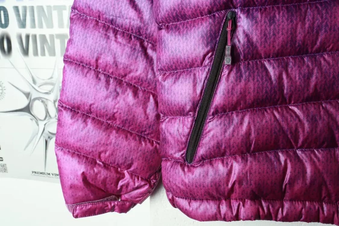 W(M) 블랙야크 패딩 점퍼자켓 그라데이션 퍼플 구스다운-1690D 상품이미지6