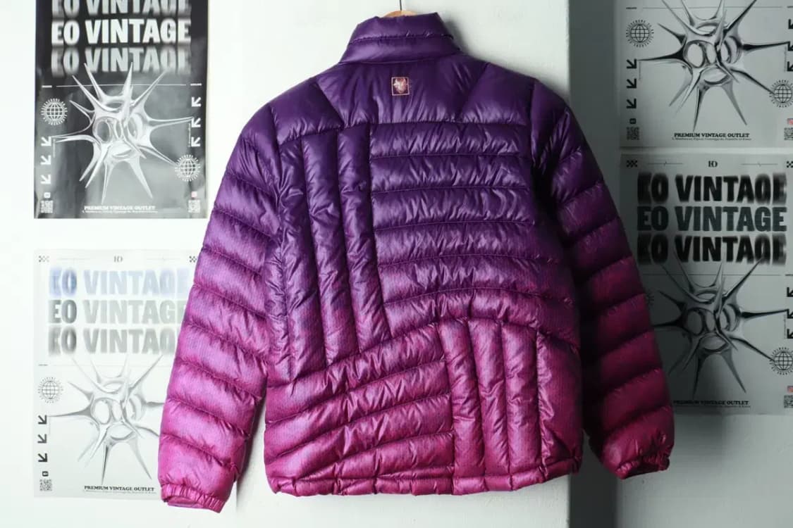 W(M) 블랙야크 패딩 점퍼자켓 그라데이션 퍼플 구스다운-1690D 상품이미지7