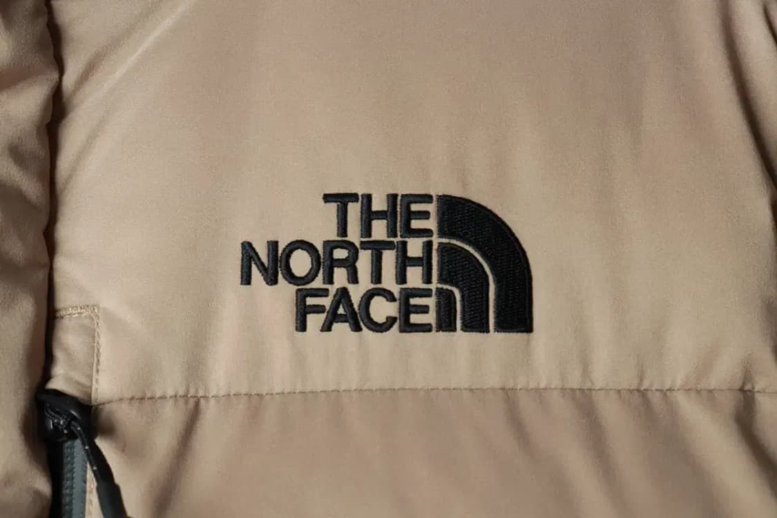 (M-L) 노스페이스 패딩 점퍼자켓 구스다운 베이지 롱 대장급-16910 상품이미지5