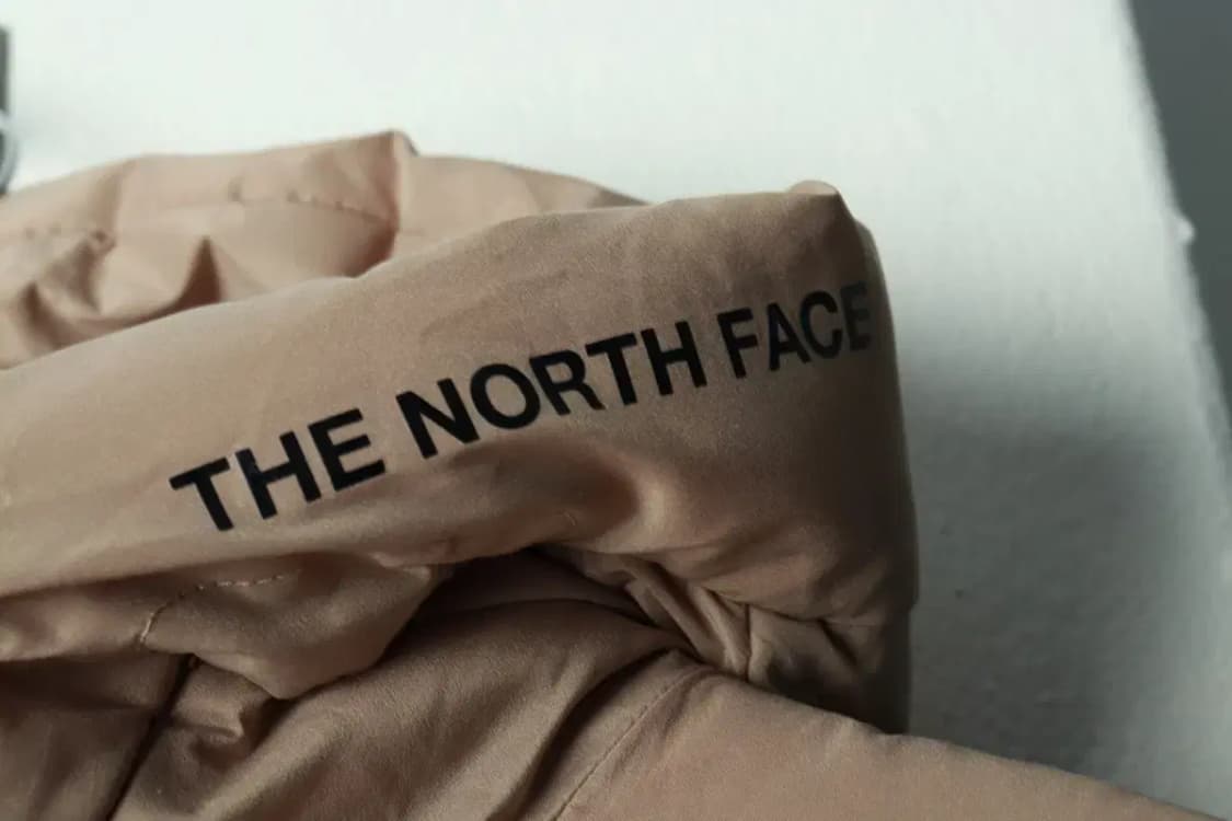 (M-L) 노스페이스 패딩 점퍼자켓 구스다운 베이지 롱 대장급-16910 상품이미지6