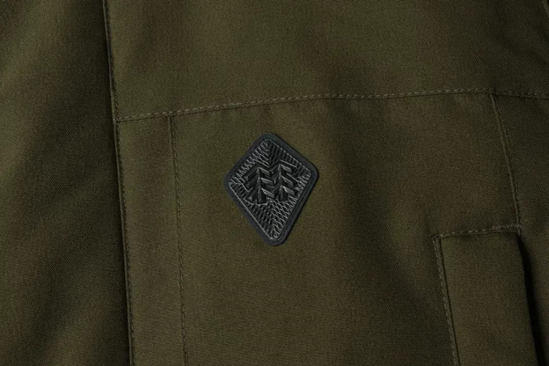 (S) 코오롱스포츠 패딩 점퍼자켓 덕다운 카키 올드스쿨-16911 상품이미지5