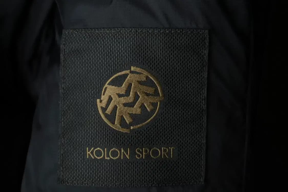 (S) 코오롱스포츠 패딩 점퍼자켓 덕다운 카키 올드스쿨-16911 상품이미지7