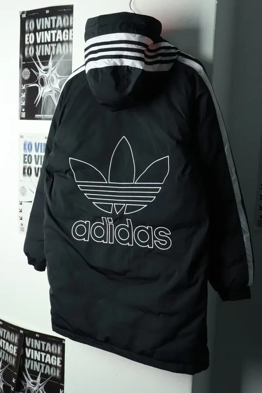 (M-L) 아디다스 패딩 점퍼자켓 백로고 오리지널 올드스쿨-16914 상품이미지1