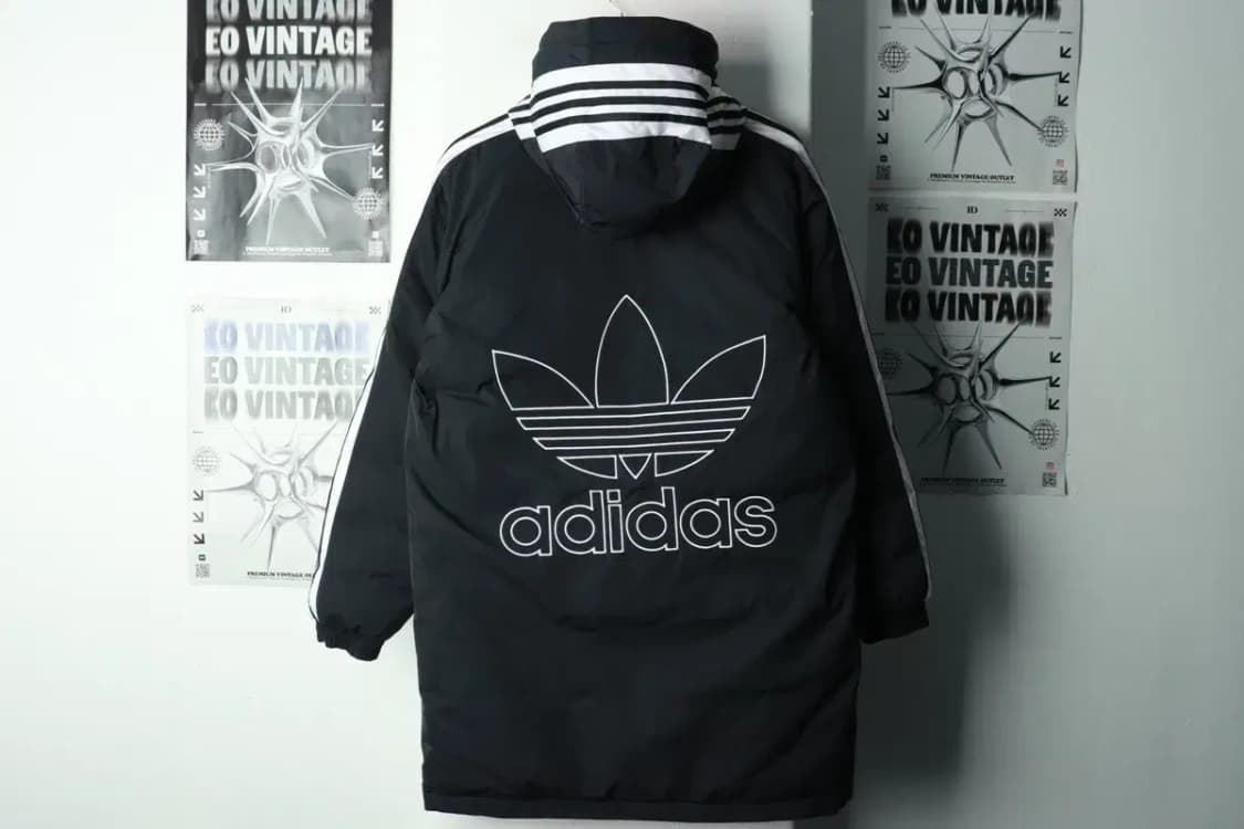 (M-L) 아디다스 패딩 점퍼자켓 백로고 오리지널 올드스쿨-16914 상품이미지6