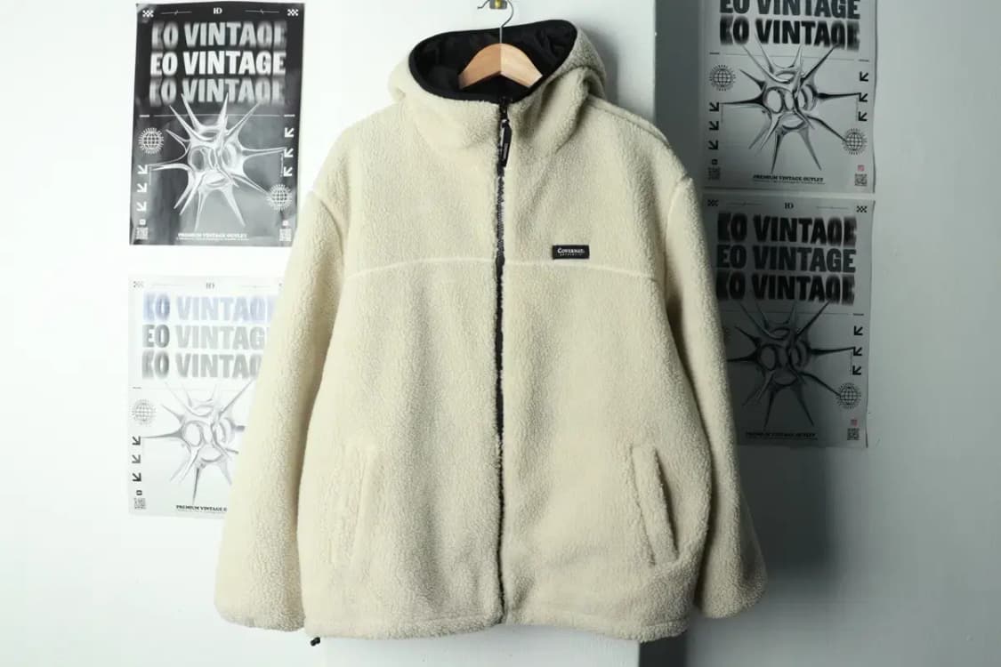 (XL) 커버낫 집업 바람막이 점퍼자켓 후리스 플리스 리버시블-1691A 상품이미지2