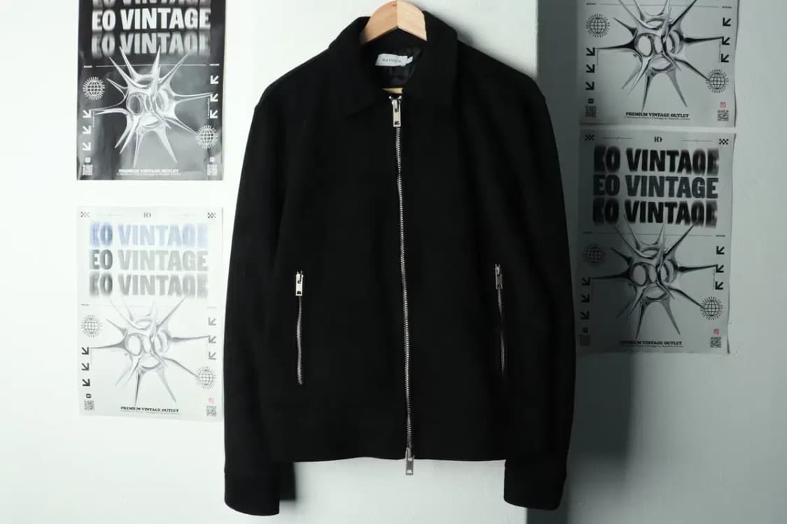 (L-XL) 브랜드빈티지 집업 바람막이 점퍼자켓 스웨이드-1691E 상품이미지2