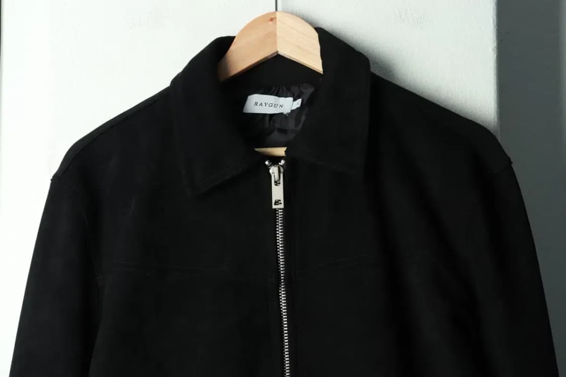 (L-XL) 브랜드빈티지 집업 바람막이 점퍼자켓 스웨이드-1691E 상품이미지3