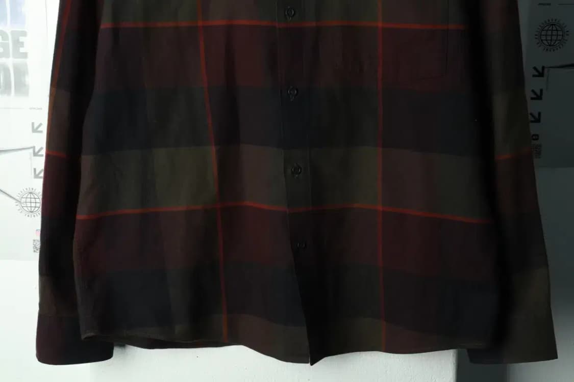 (M-L) 코스 셔츠 남방 체크 컬러믹스 아메카지-16921 상품이미지4