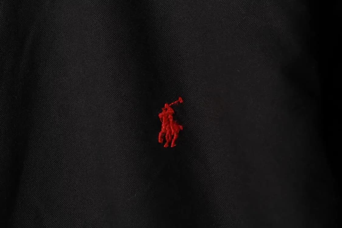 (L-XL) 폴로 랄프로렌 셔츠 남방 블랙 레드포니 아메카지-16922 상품이미지5