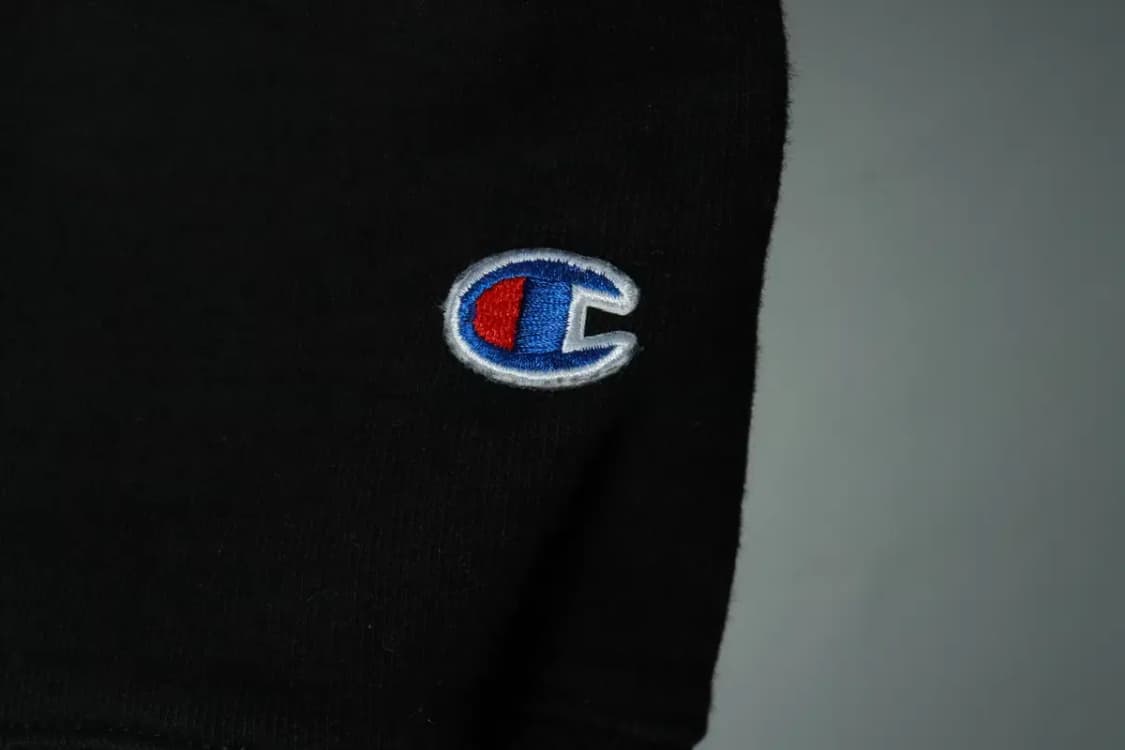 (3XL) 챔피온 맨투맨 티셔츠 빅사이즈 리버스위브 블랙 기모-16924 상품이미지6