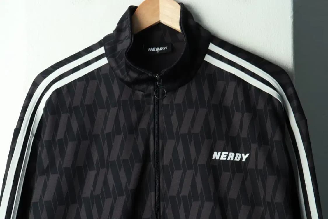 (M-XL) 널디 집업져지 트랙탑 패턴 올드스쿨-16926 상품이미지3