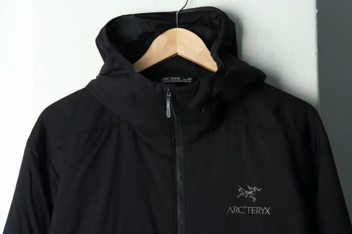 (L-XL) 아크테릭스 패딩 점퍼자켓 아톰 후디 블랙-16927 상품이미지3