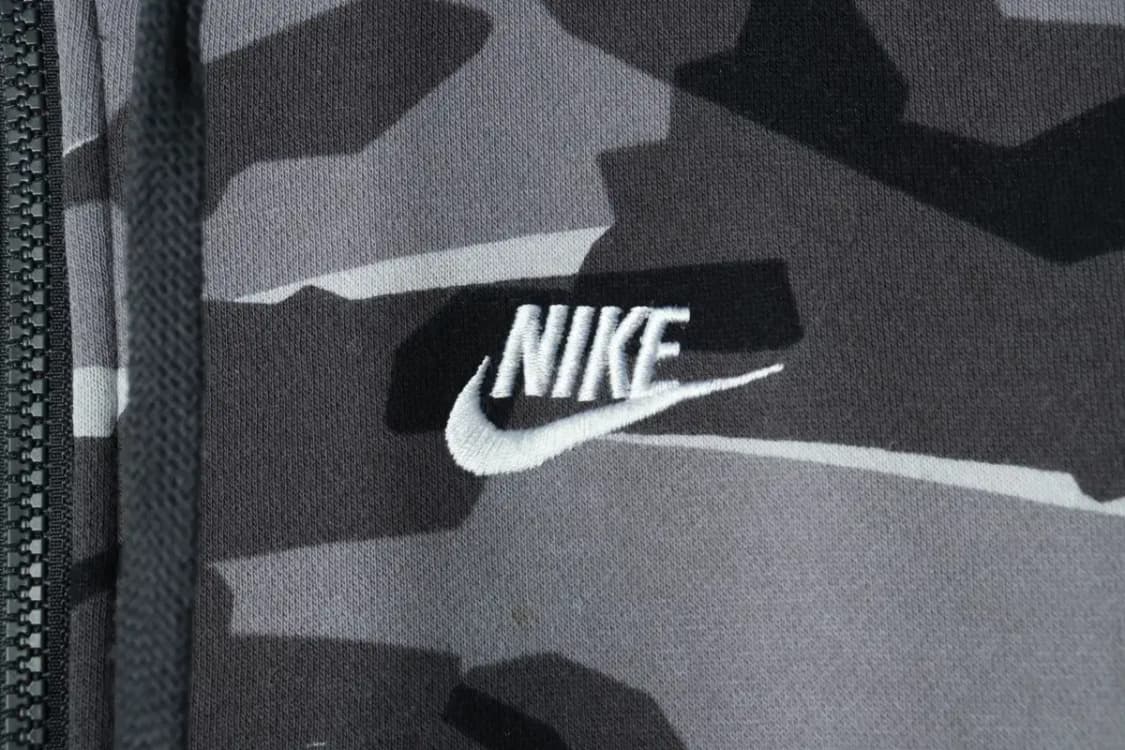 (L) 나이키 후드집업 카모 그레이 기모-16928 상품이미지5