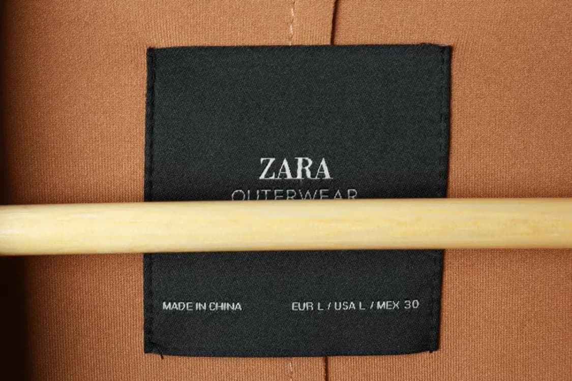 W(L-XL) 자라 코트자켓 스웨이드 베이지-16929 상품이미지5