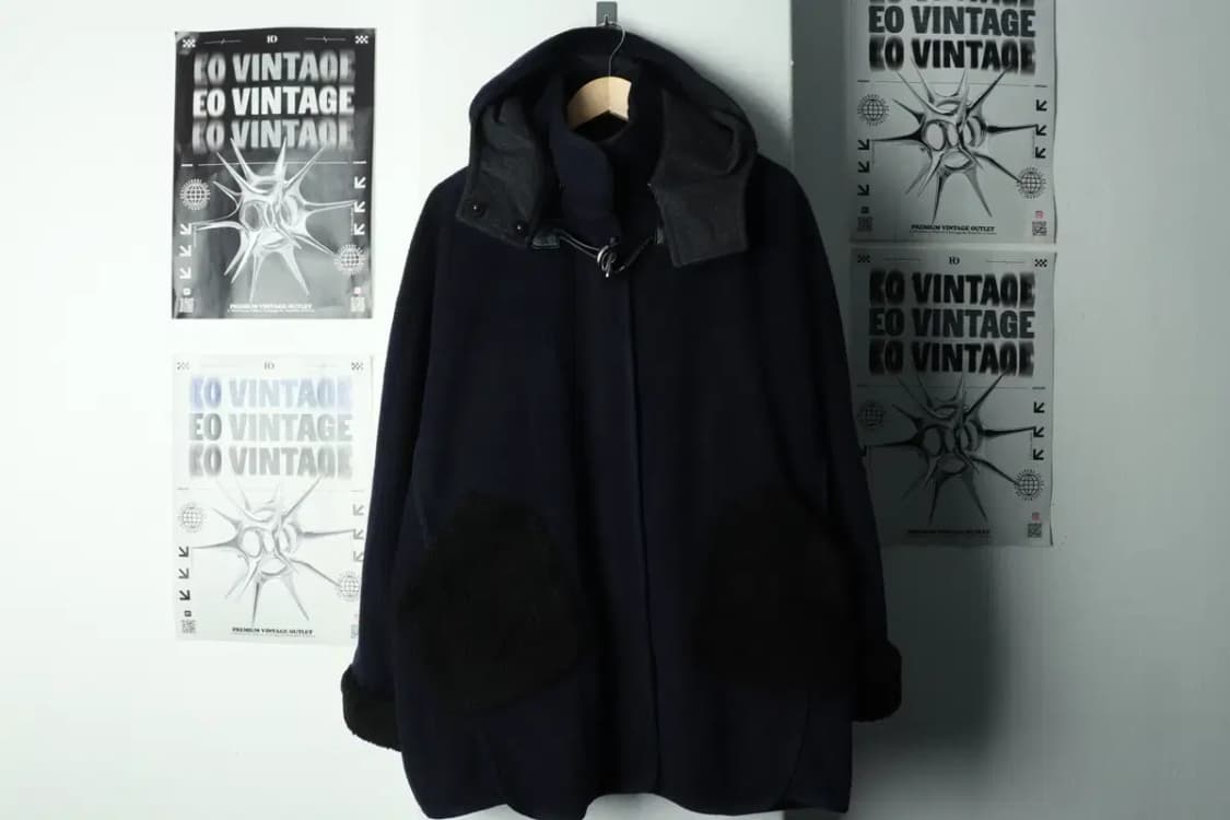 W(S-M) 주크 쥬크 코트자켓 네이비 울 모직 한정판-1692B 상품이미지2