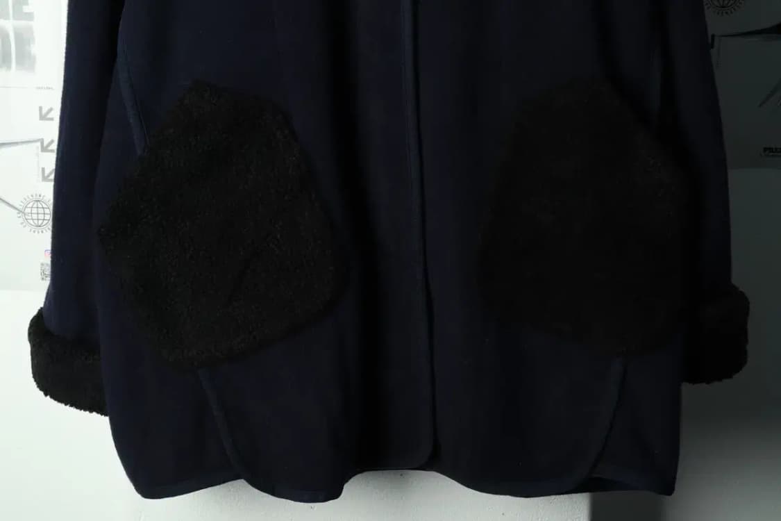 W(S-M) 주크 쥬크 코트자켓 네이비 울 모직 한정판-1692B 상품이미지4
