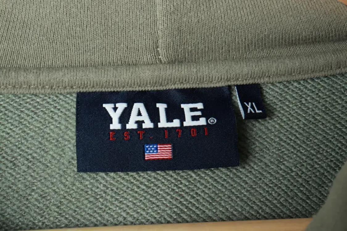 (XL-2XL) 예일 후드티셔츠 루즈핏 빅로고 그린-1692E 상품이미지6