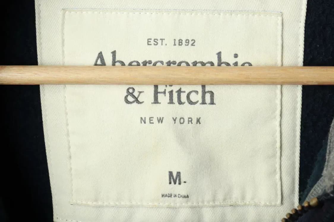 (M-L) 아베크롬비 후드집업 트렌드 빅로고 Y2K 네이비-1692F 상품이미지6