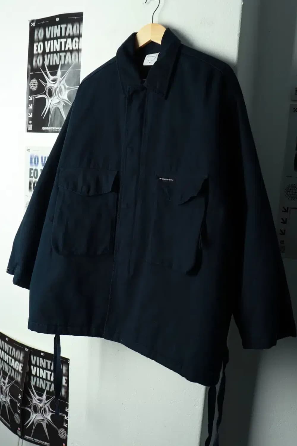 (M-L) 미니멀프로젝트 집업 바람막이 점퍼자켓 워크 네이비-16931 상품이미지1