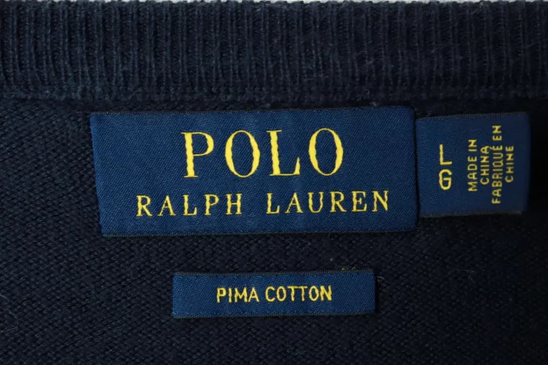 (L-XL) 폴로 랄프로렌 니트 아메카지 무지 네이비 포니-16934 상품이미지6
