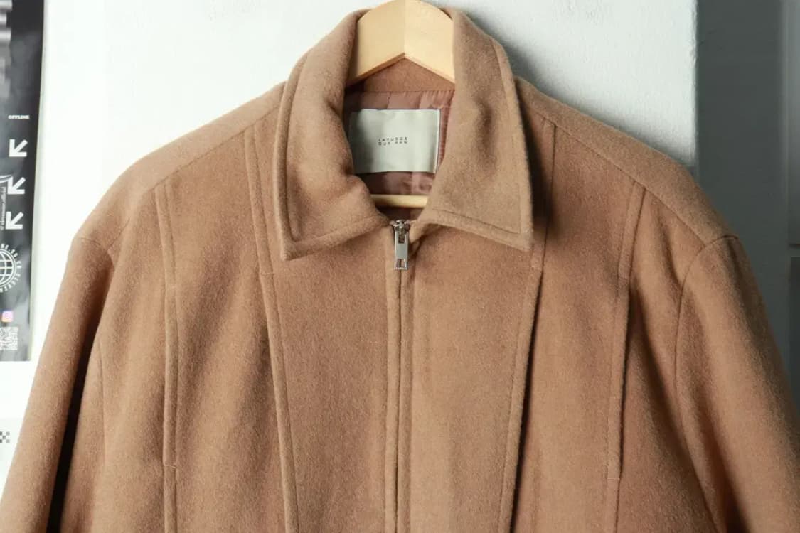 (L-XL) 라퍼지스토어 집업 바람막이 점퍼자켓 베이지 울-16937 상품이미지3