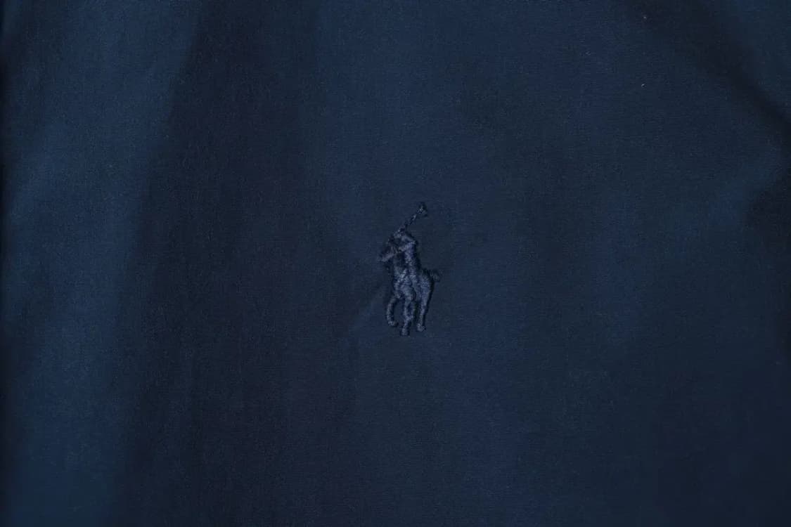 (L) 폴로 랄프로렌 셔츠 남방 네이비 무지 포니-16939 상품이미지5