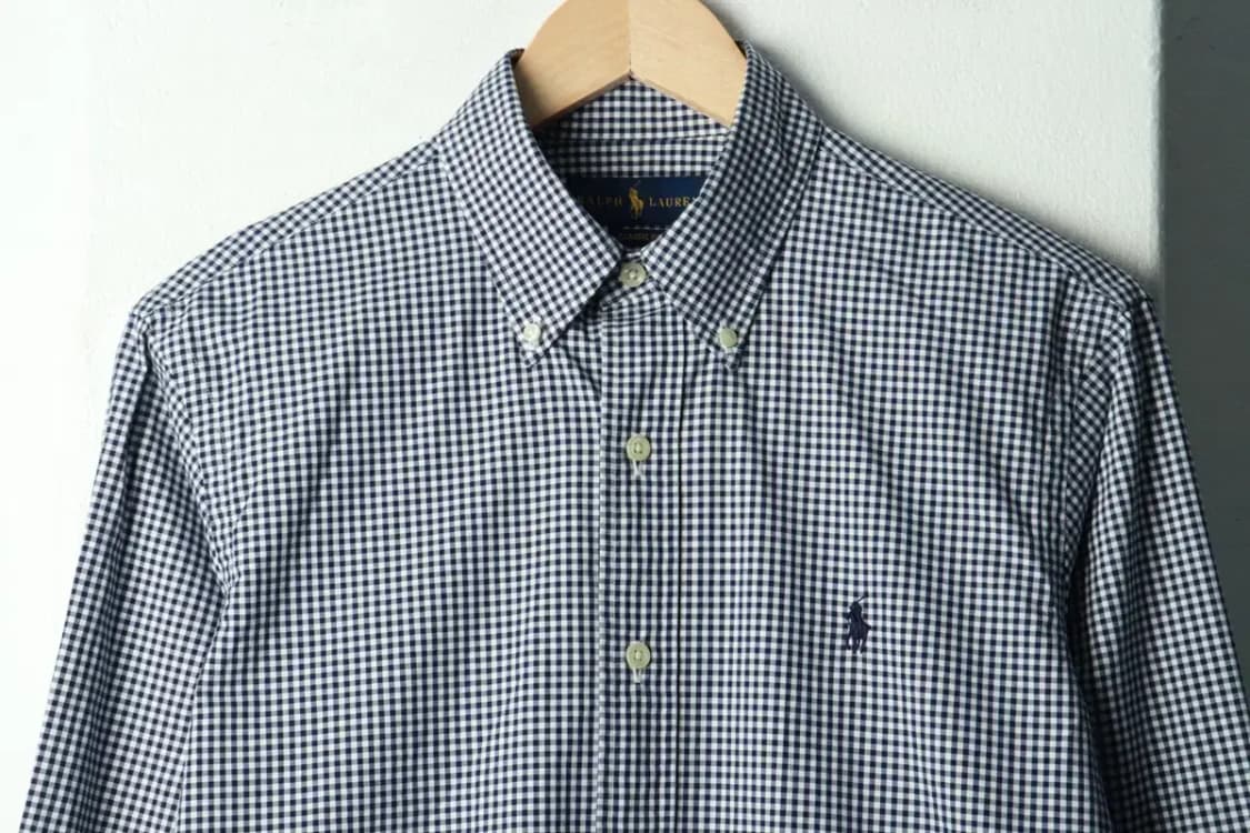 (S-M) 폴로 랄프로렌 셔츠 남방 체크 포니-1693A 상품이미지3