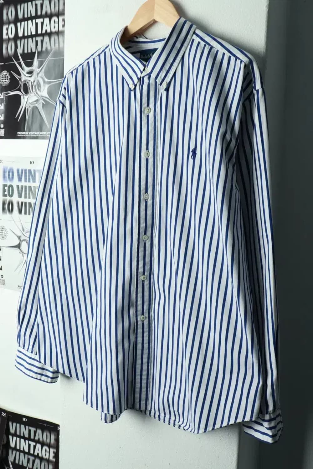 (2XL-3XL) 폴로 랄프로렌 셔츠 남방 빅사이즈 블루-16981 상품이미지1