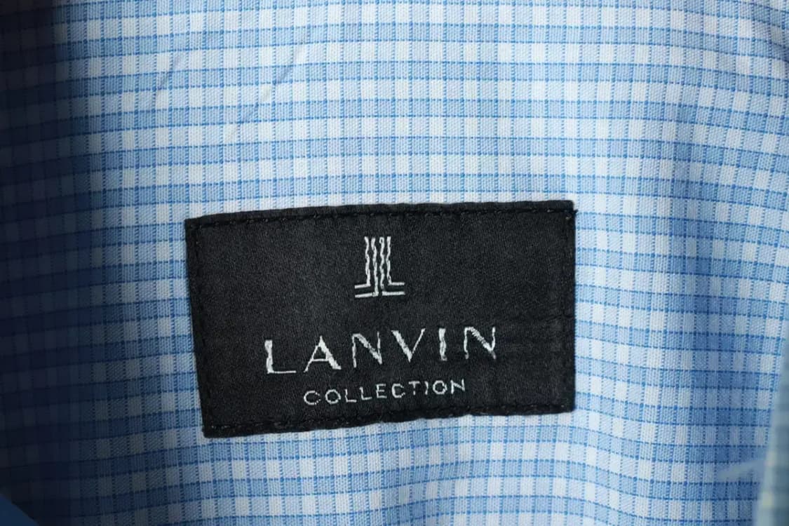 (XL) 랑방 셔츠 남방 연블루 체크-16984 상품이미지6