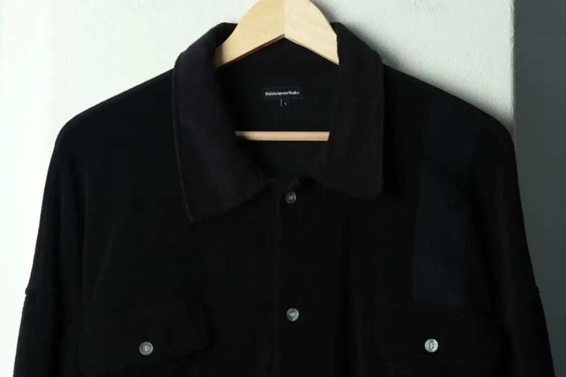 (L-XL) 디스이즈네버댓 셔츠 남방 부클 블랙 올드스쿨-16985 상품이미지3