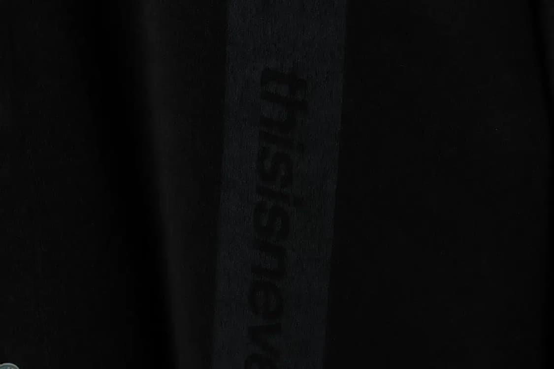 (L-XL) 디스이즈네버댓 셔츠 남방 부클 블랙 올드스쿨-16985 상품이미지5