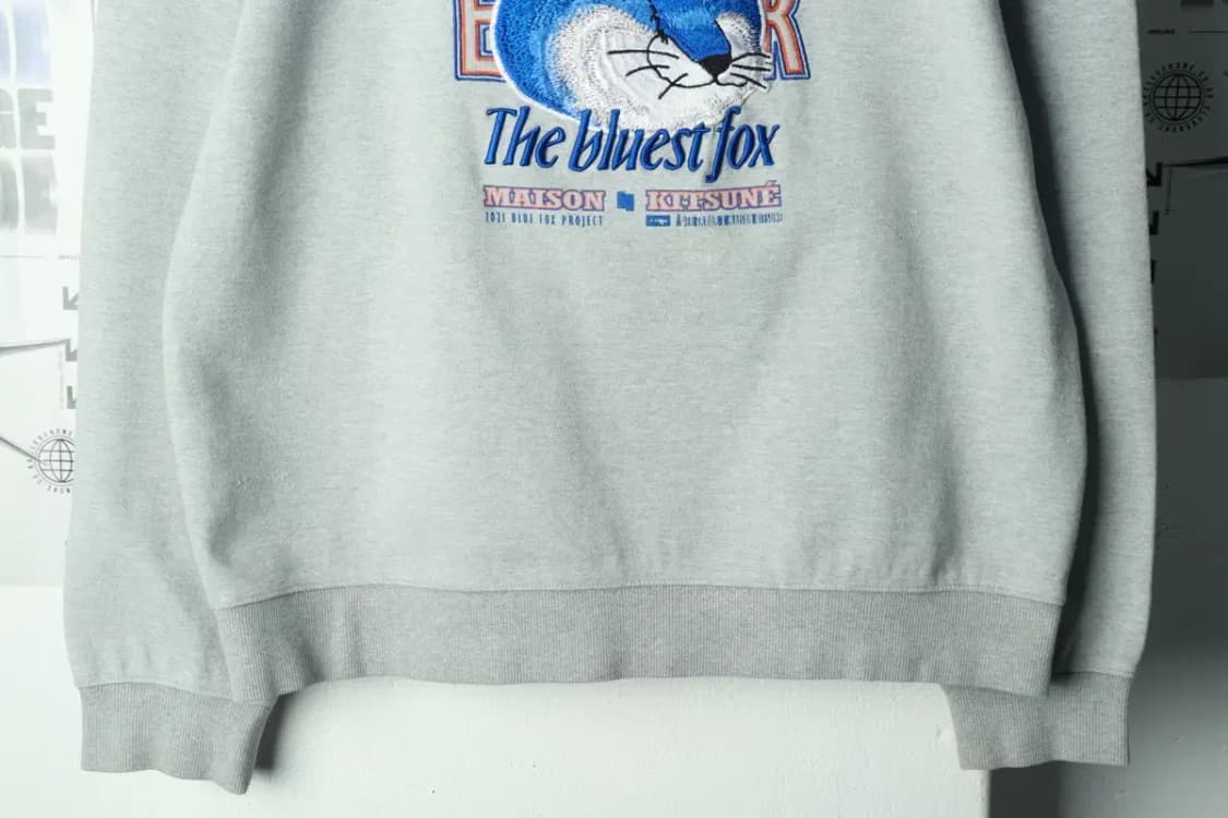 (F) 아더에러 맨투맨 티셔츠 메종키츠네 콜라보 폭스헤드-16987 상품이미지4