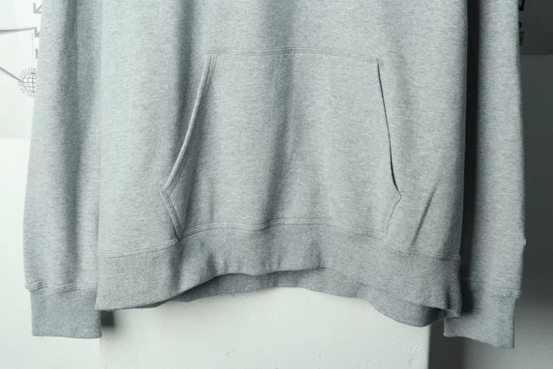 (4XL) 챔피온 후드티셔츠 빅사이즈 그레이 기모 올드스쿨-1698A 상품이미지4