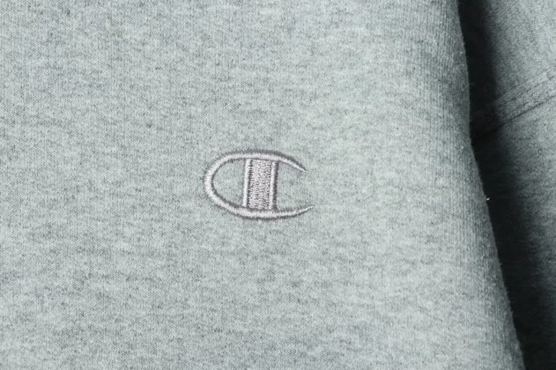 (4XL) 챔피온 후드티셔츠 빅사이즈 그레이 기모 올드스쿨-1698A 상품이미지5