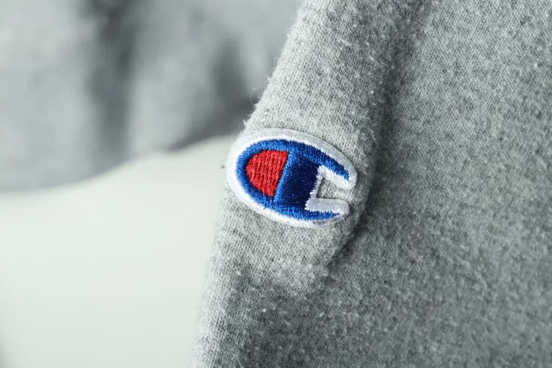 (4XL) 챔피온 후드티셔츠 빅사이즈 그레이 기모 올드스쿨-1698A 상품이미지6