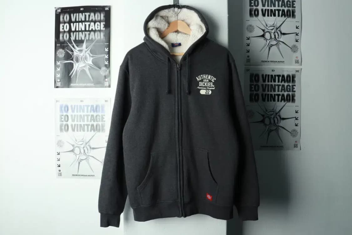 (XL) 디키즈 후드집업 Y2K 트렌드 두툼 겨울 기모 쉐르파-1698B 상품이미지2