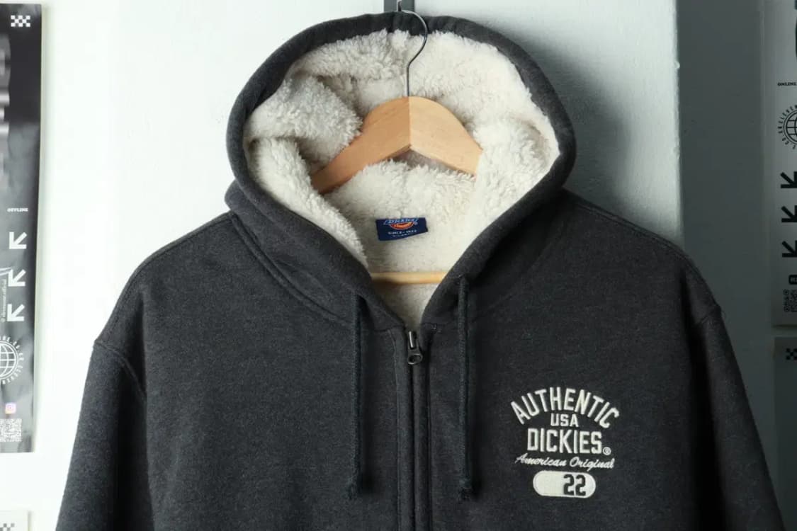 (XL) 디키즈 후드집업 Y2K 트렌드 두툼 겨울 기모 쉐르파-1698B 상품이미지3