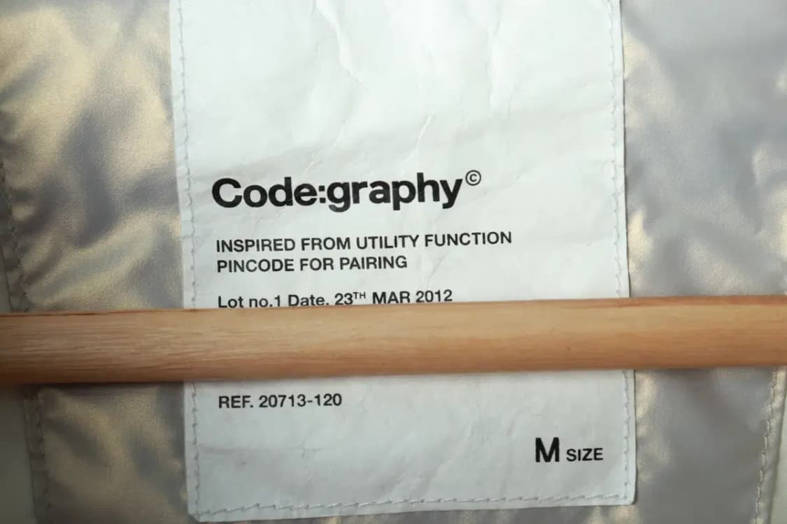 W(M-L) 코드그라피 패딩 점퍼자켓 글레셔 크롭 스트릿 유광-1698C 상품이미지5