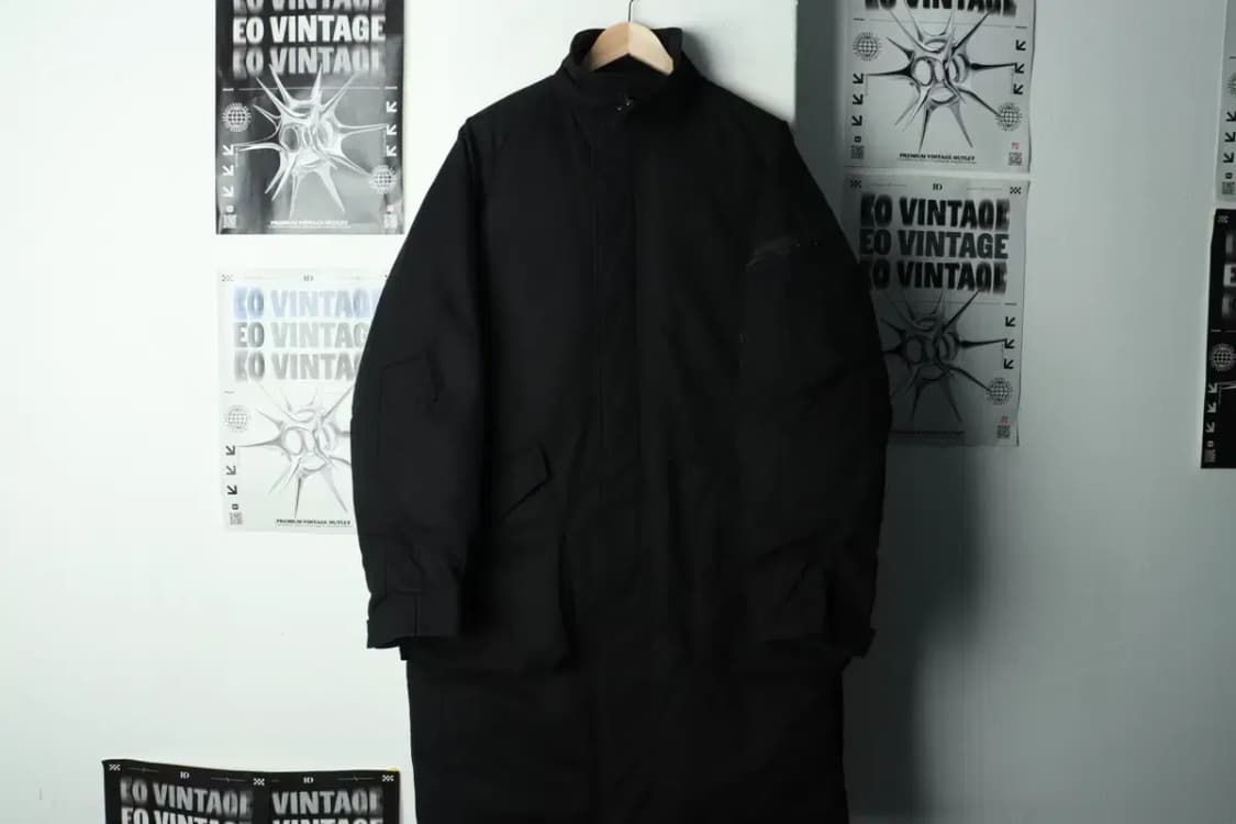 (M-L) 라퍼지스토어 패딩 점퍼자켓 피쉬테일 블랙 롱 덕다운-16994 상품이미지2