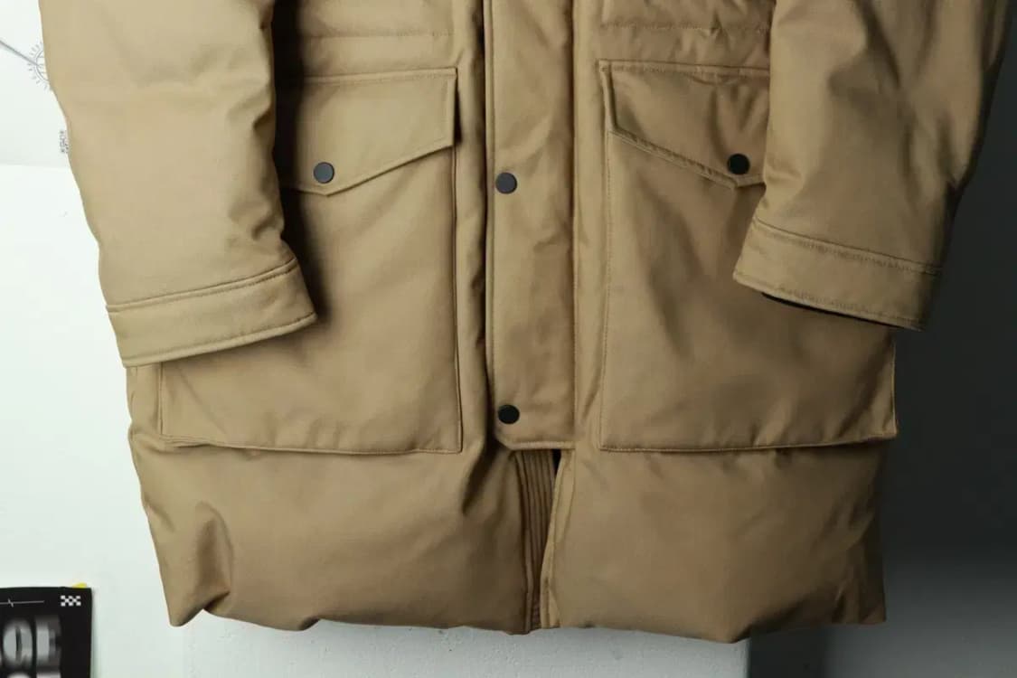 (L-XL) 지이크 패딩 점퍼자켓 야상 사파리 구스다운 롱-16996 상품이미지4