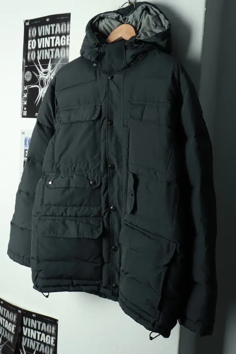 (XL-2XL) 펜필드 패딩 점퍼자켓 테크웨어 덕다운 그레이-16997 상품이미지1