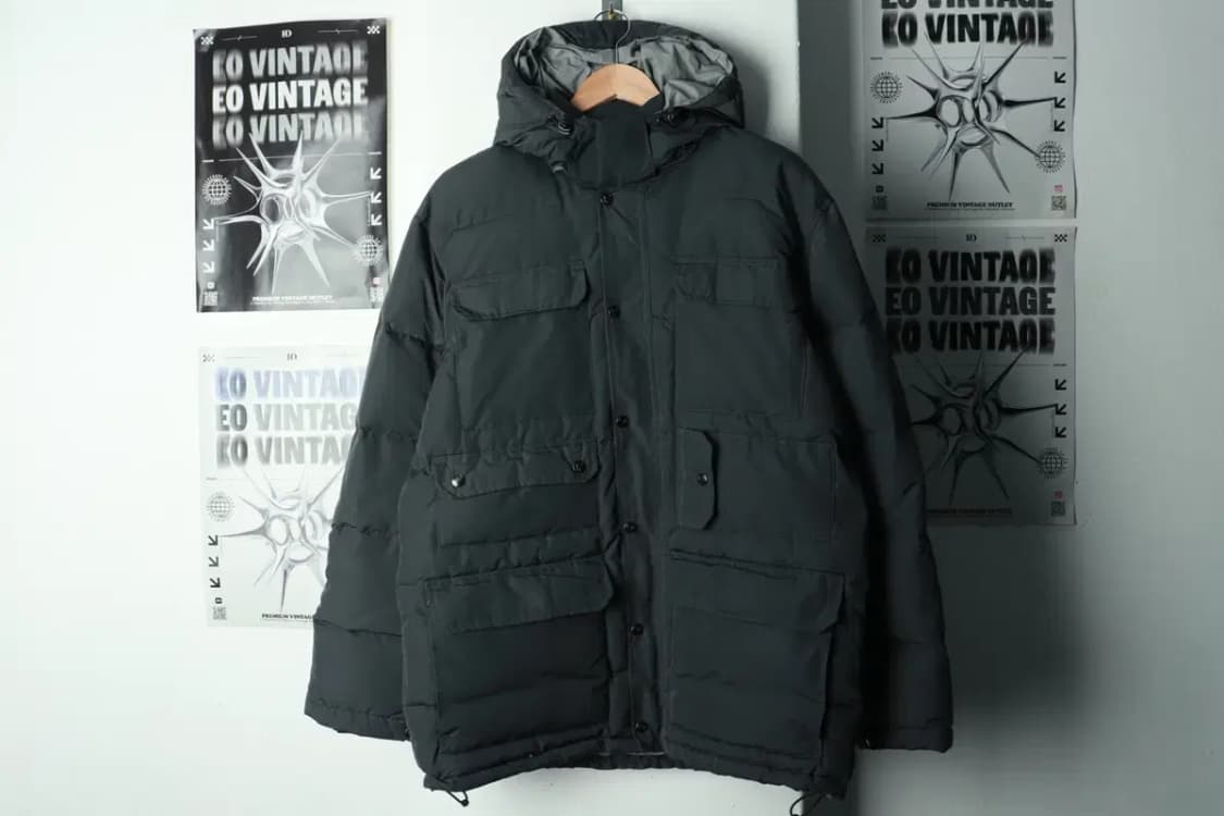 (XL-2XL) 펜필드 패딩 점퍼자켓 테크웨어 덕다운 그레이-16997 상품이미지2