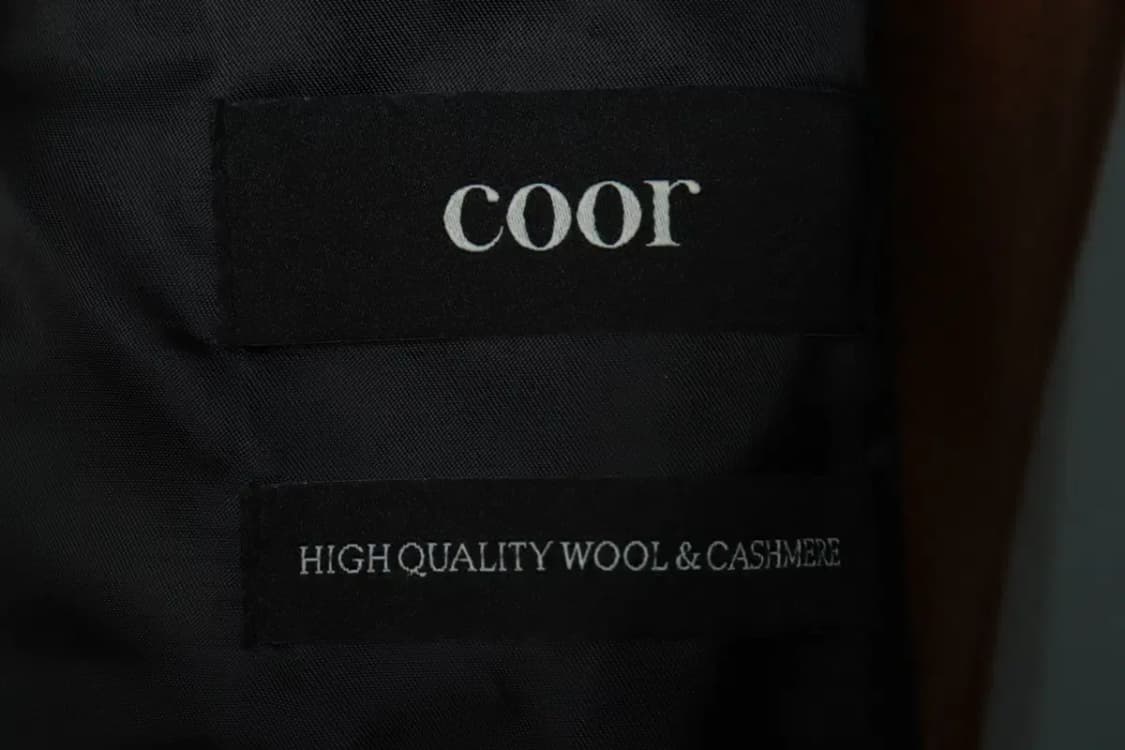 (M-L) 쿠어 코트자켓 캐시미어 더블 브라운-16999 상품이미지5