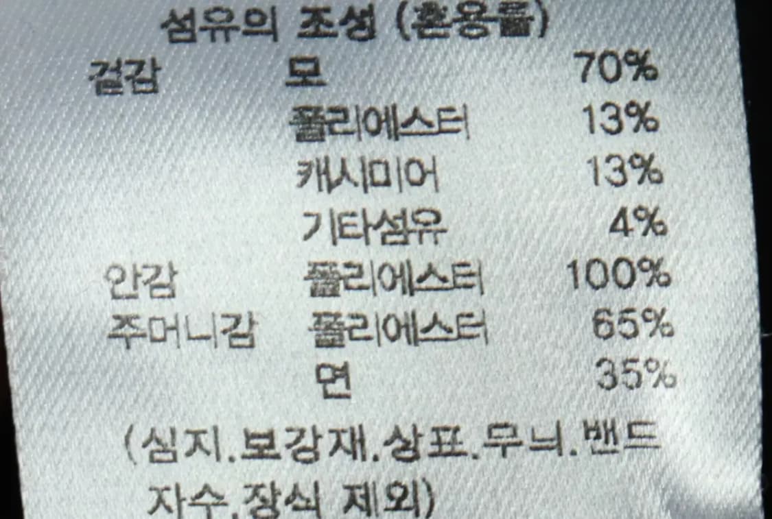 W(M) 무신사 스탠다드 코트자켓 캐시미어 더블 블랙-1699A 상품이미지6