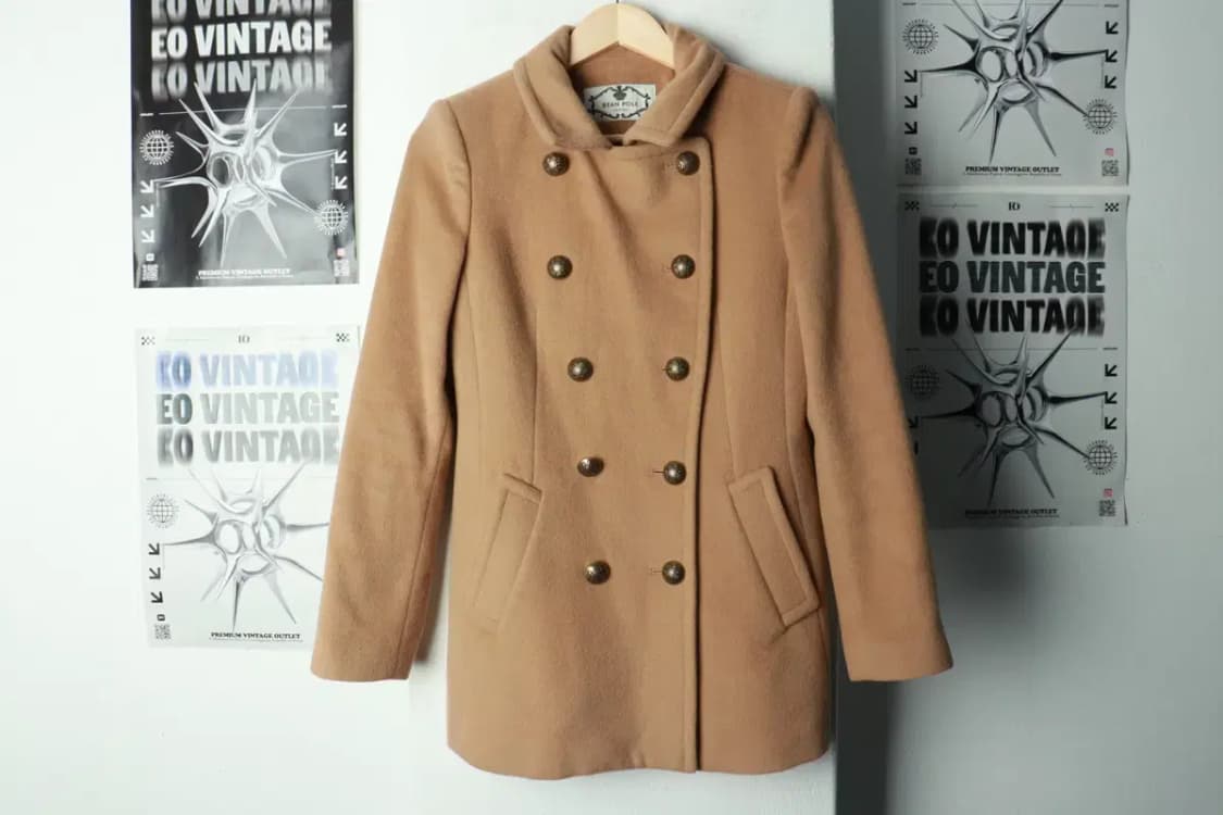 W(M) 빈폴 코트자켓 더블 울 모직 베이지-1699B 상품이미지2