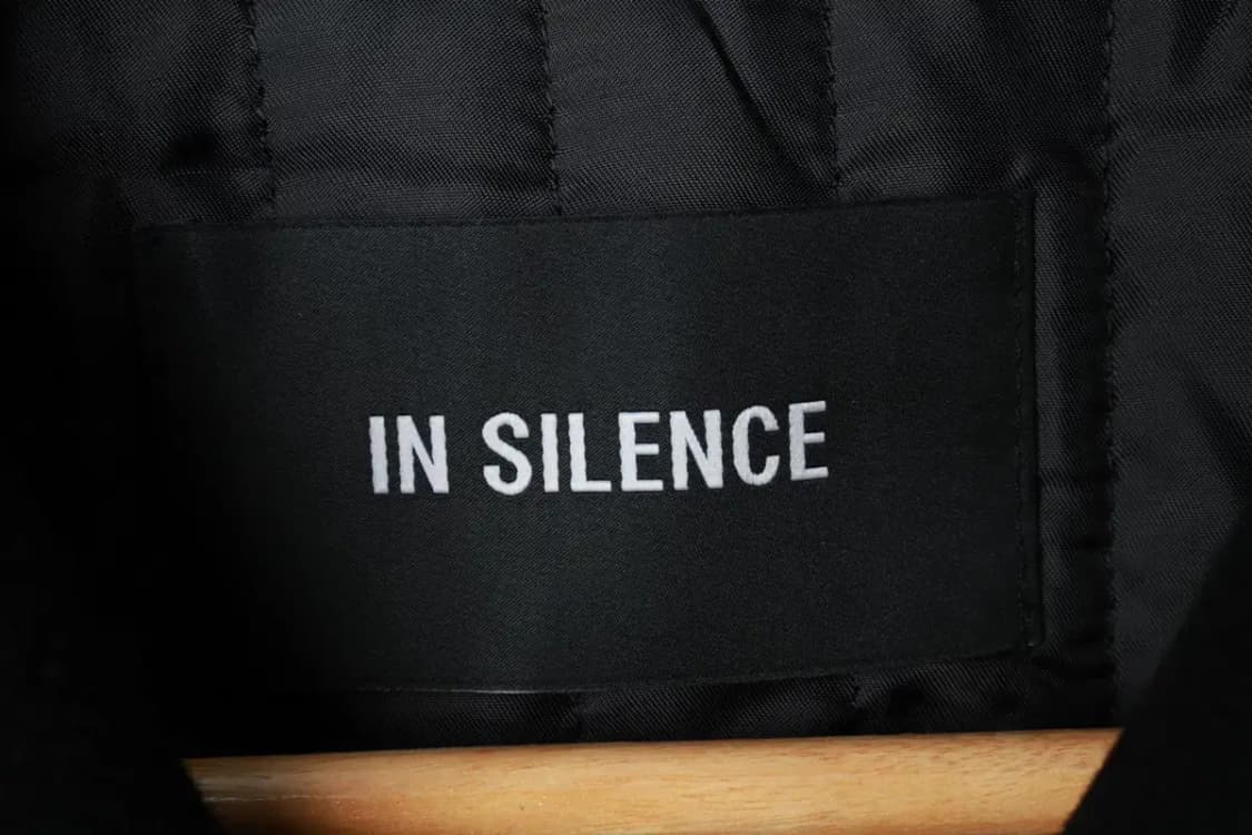 (S-M) 인사일런스 코트자켓 캐시미어 발마칸 블랙-1699C 상품이미지5