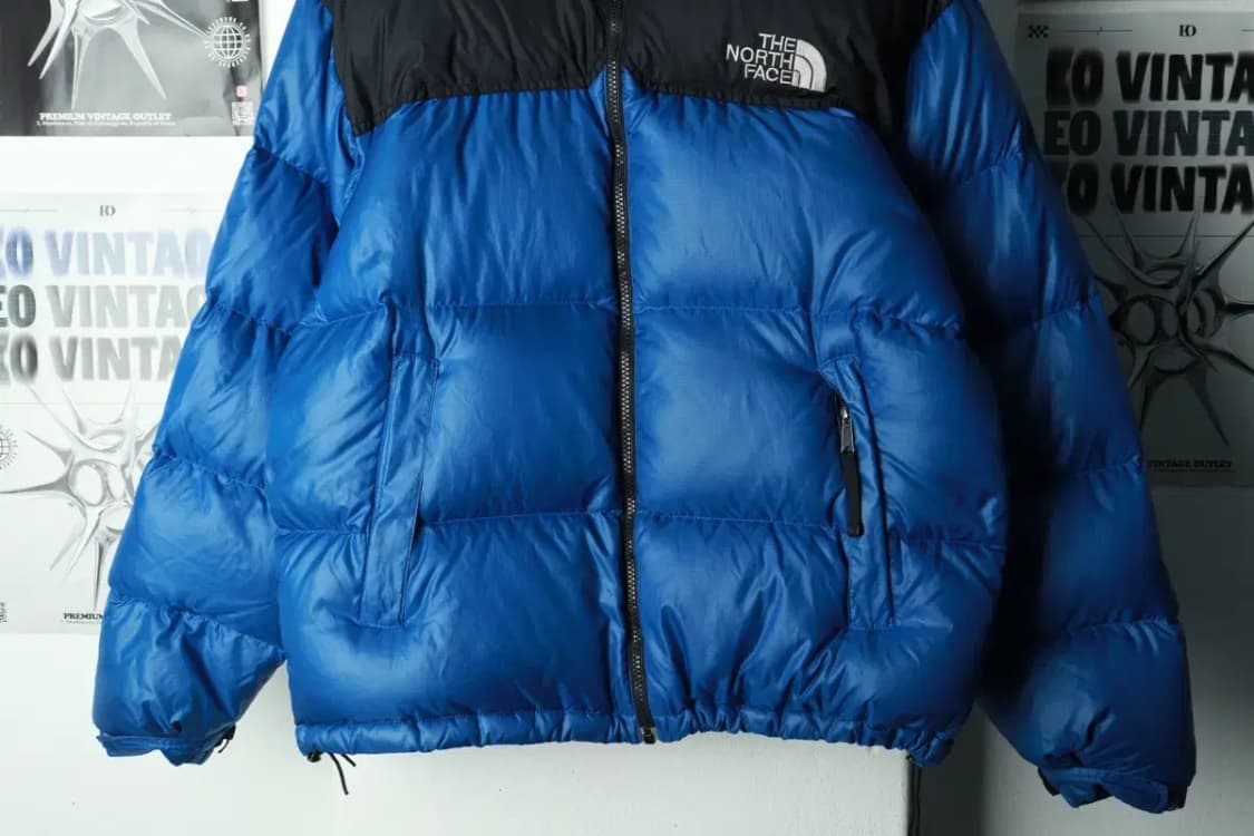 (M-L) 노스페이스 패딩 점퍼자켓 눕시 블루-1699F 상품이미지4