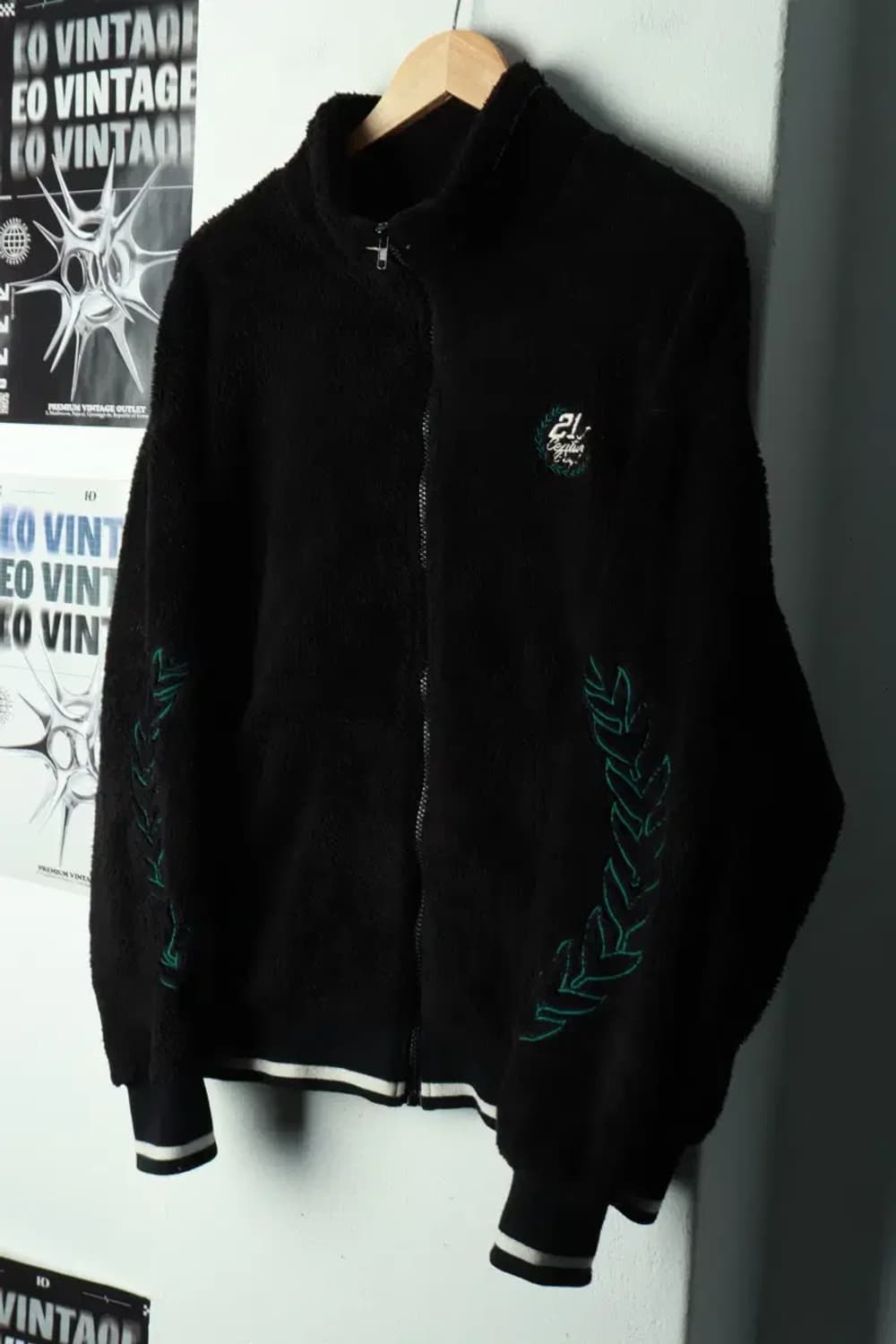 (M-L) 로맨틱크라운 집업 바람막이 점퍼자켓 후리스 플리스-169A1 상품이미지1