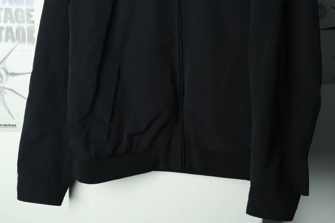 (L-XL) 타미힐피거 집업 바람막이 점퍼자켓 블랙 올드스쿨-169AA 상품이미지4